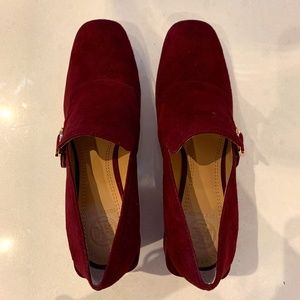 Tory Burch Tess Lancaster Suede Loafer
